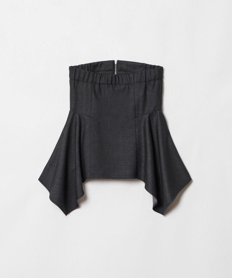 allureville ウールデニムイレヘムビスチェ ネイビー (65)