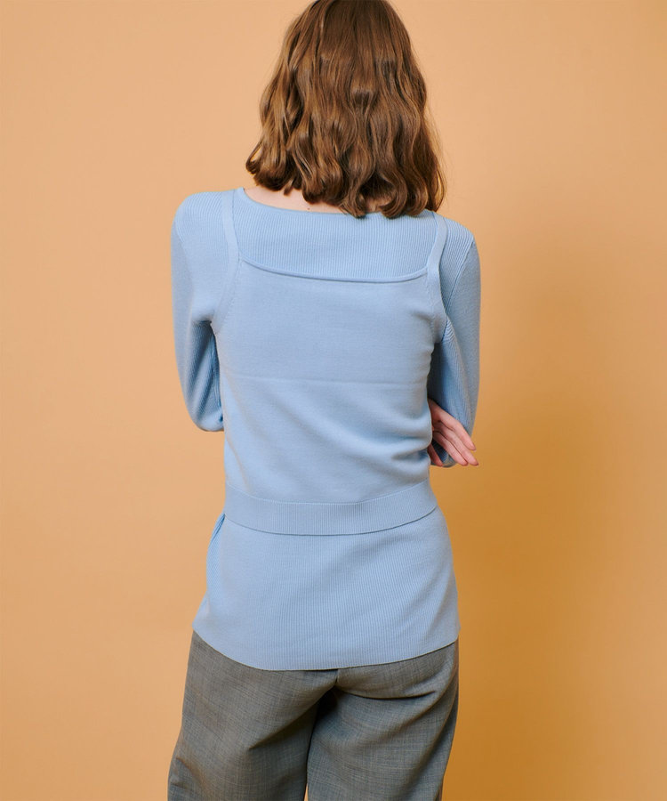 allureville マルチレイヤードセット ライトブルー (62)