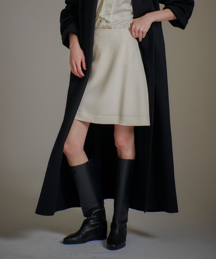 LiLi&LuLu　　0206 LOULOU WILLOUGHBY】ダブルクロスミニスカート|allureville OFFICIAL