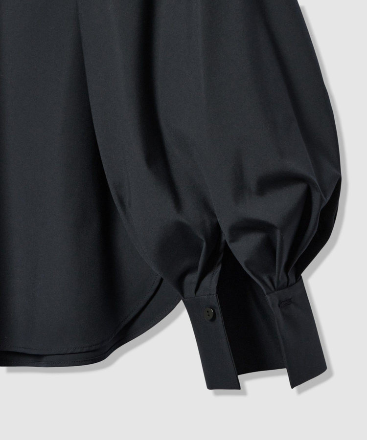 LOULOU WILLOUGHBY WEB限定【LOULOU WILLOUGHBY】メニーリボンパフスリーブシャツ ネイビー (65)