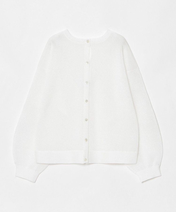 allureville スポンディッシュシアー2WAYプルオーバー オフホワイト (02)