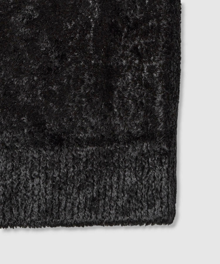 allureville ベロアタンクプルオーバー ブラック (95)