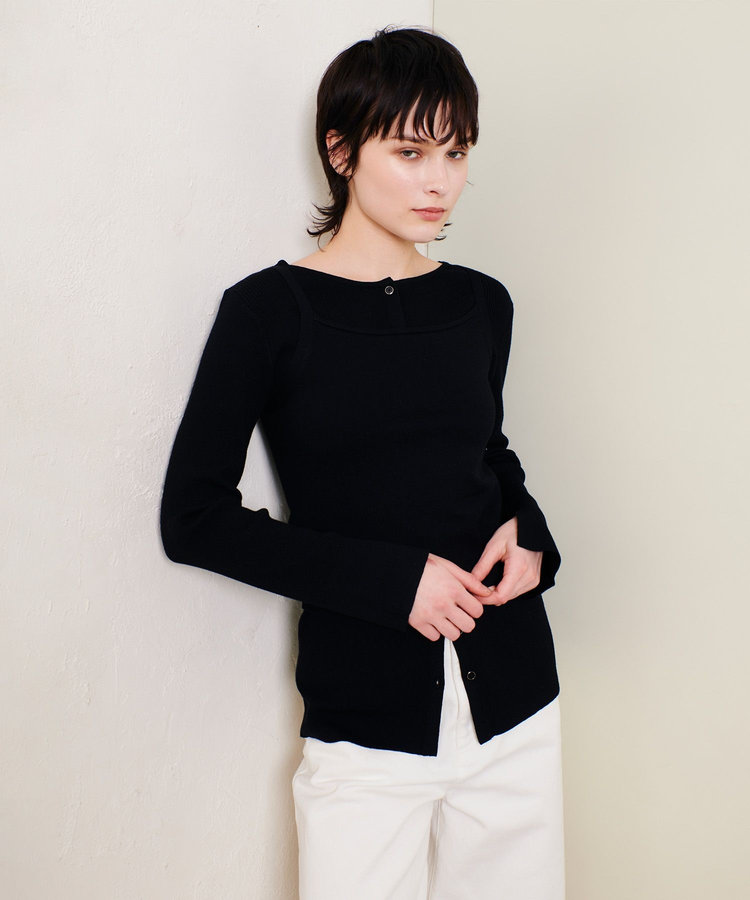 allureville マルチレイヤードセット ブラック (95)