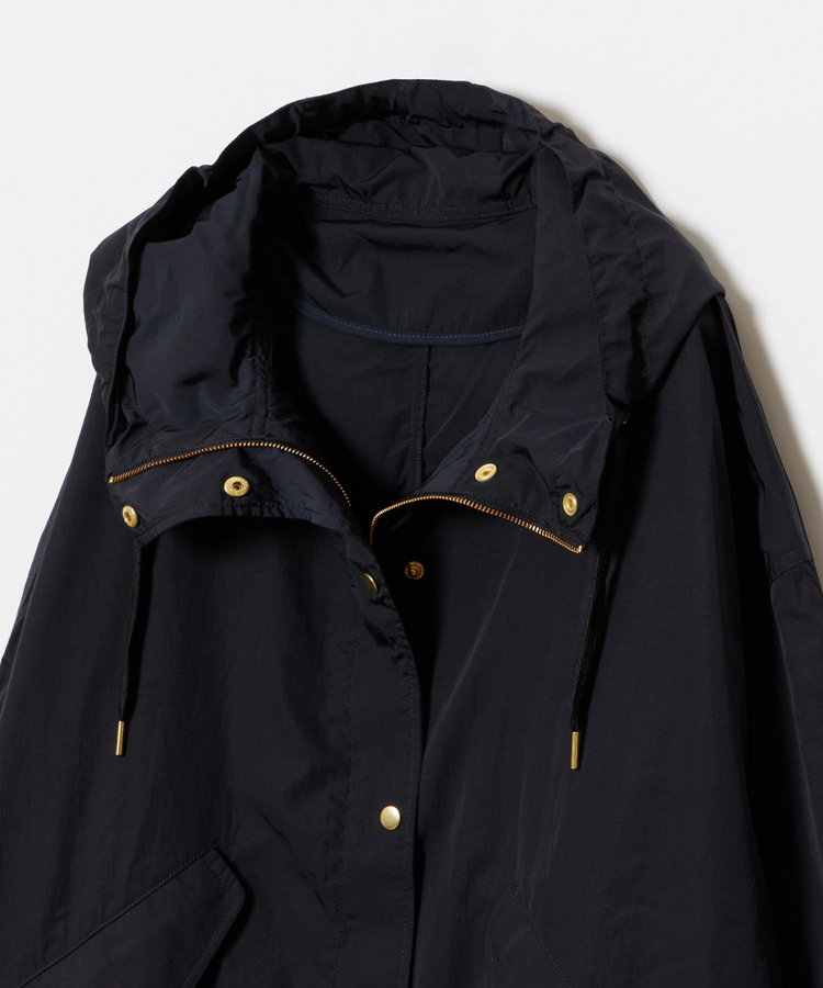 allureville リモンタナイロンモッズブルゾン ネイビー (65)