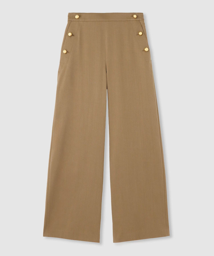 allureville デニムライクマリンパンツ キャメル (84)