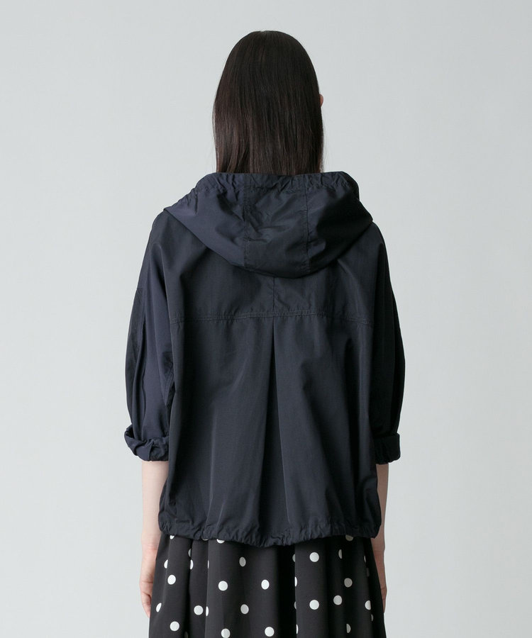 allureville リモンタナイロンモッズブルゾン ネイビー (65)