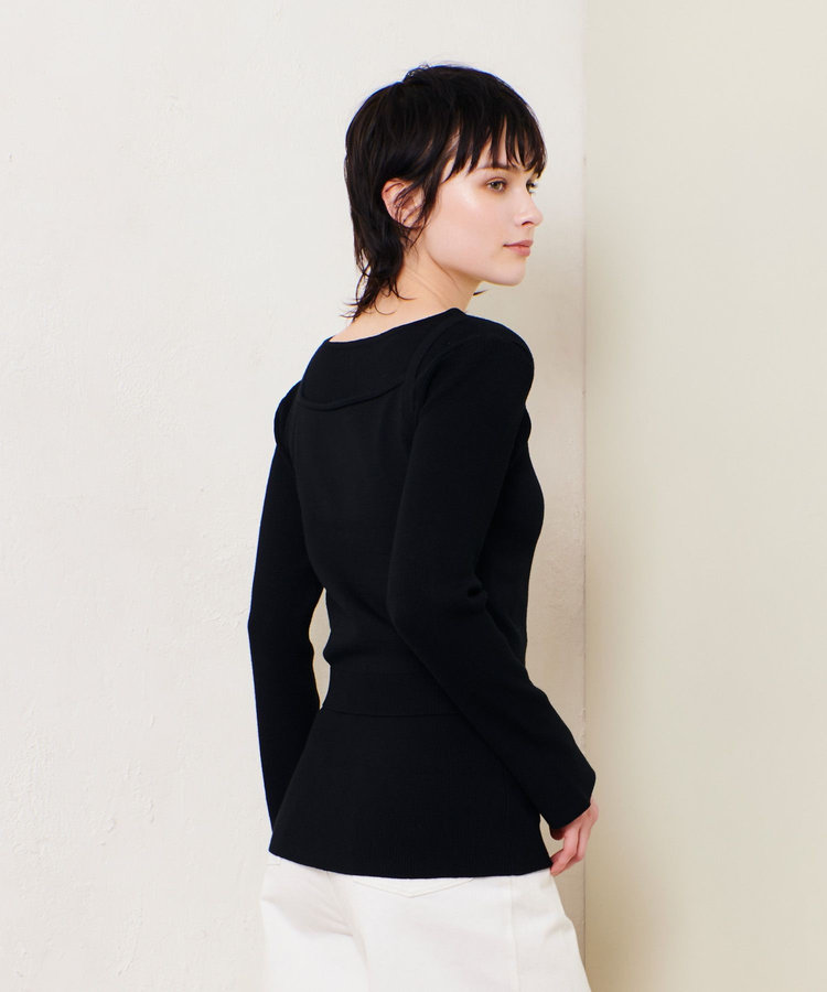 allureville マルチレイヤードセット ブラック (95)