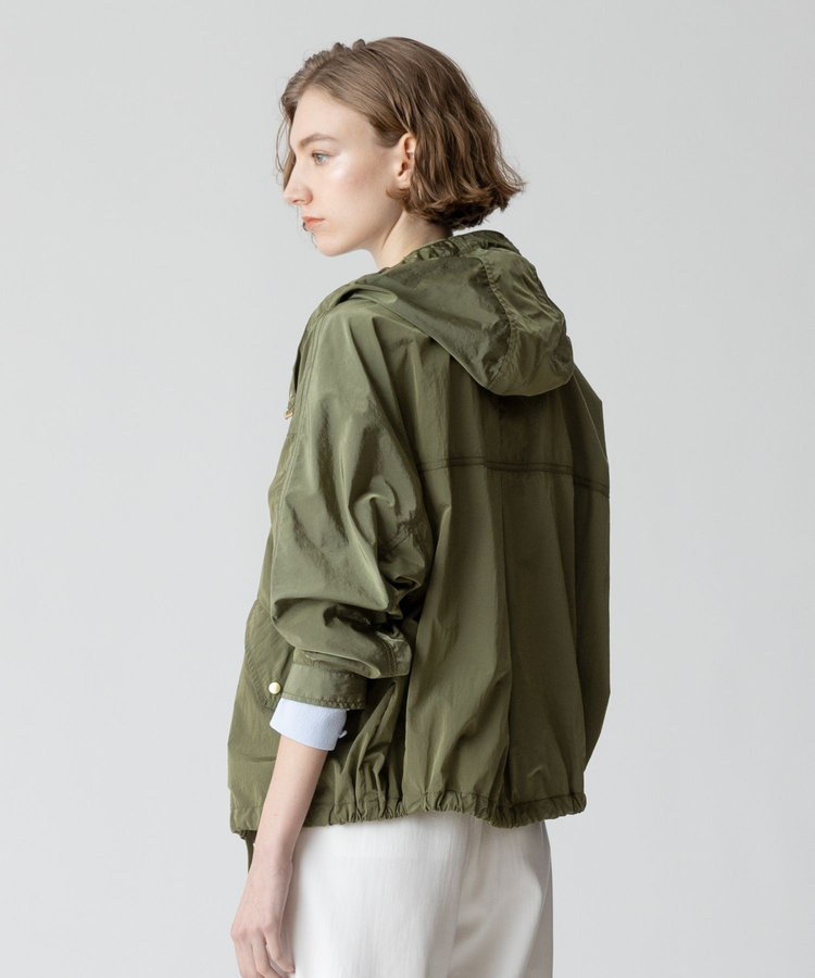 allureville リモンタナイロンモッズブルゾン カーキ (76)