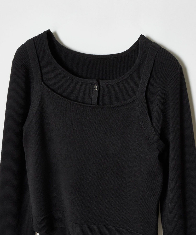 allureville マルチレイヤードセット ブラック (95)