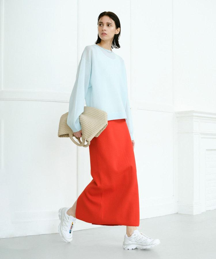 allureville スポンディッシュシアー2WAYプルオーバー ライトブルー (62)