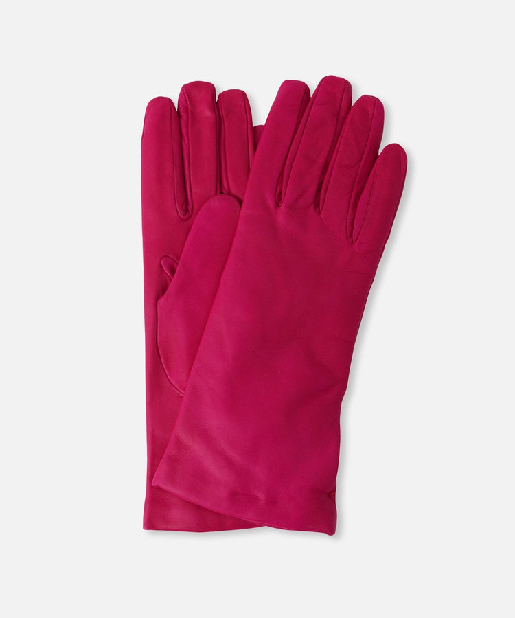 buying 【Italguanto(イタルグアント)】 LEATHER GLOVES ピンク (41)