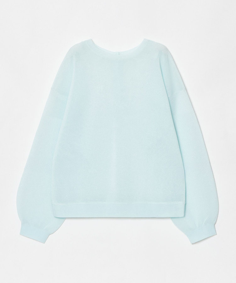 allureville スポンディッシュシアー2WAYプルオーバー ライトブルー (62)
