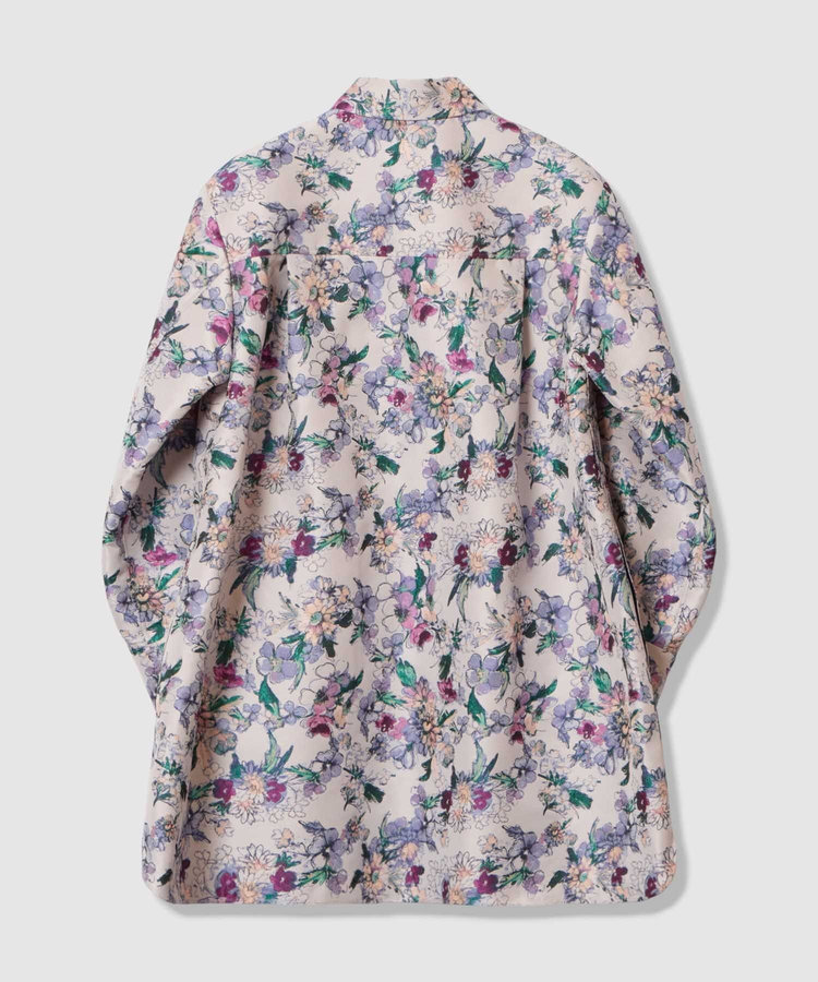 LOULOU WILLOUGHBY 【LOULOU WILLOUGHBY】LIMONTAフラワージャガードシャツワンピース ラベンダー (53)