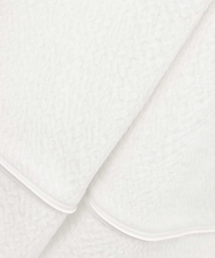 LOULOU WILLOUGHBY ◇【LOULOU WILLOUGHBY】リップルタックワンピース ホワイト (01)