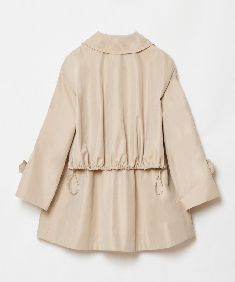 LOULOU WILLOUGHBY 【LOULOU WILLOUGHBY】シャンブレーギャバミドルコート ベージュ (11)