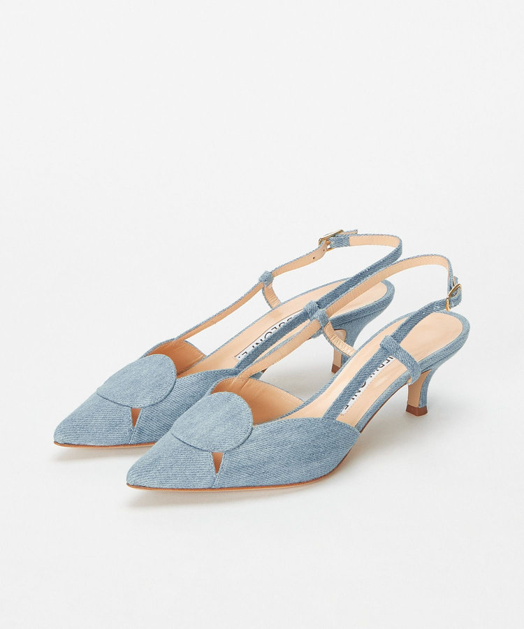 buying 【NEBULONI E.(ネブローニ)】 SLINGBACK PUMPS ライトブルー (62)