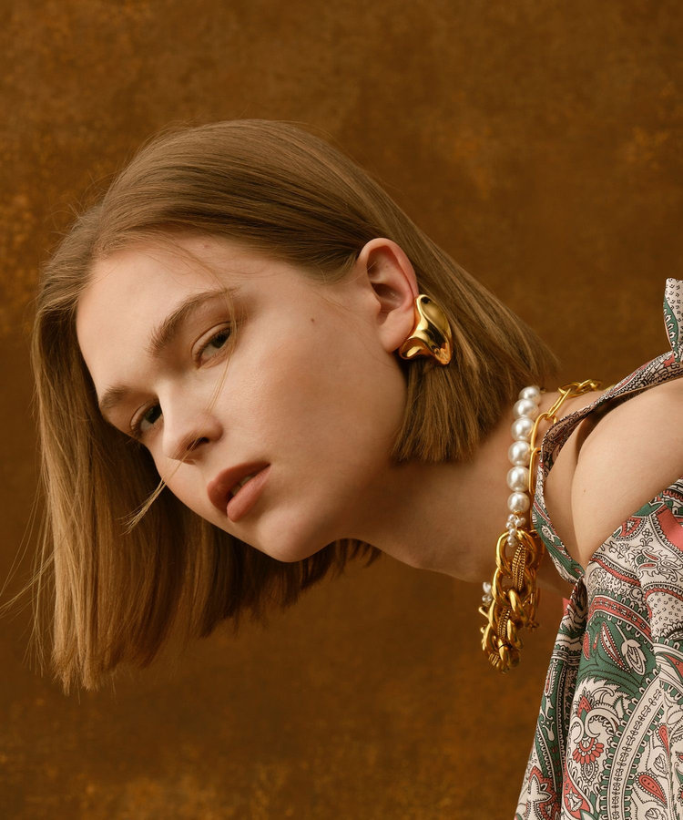buying 【PERRINE TAVERNITI(ペリーヌ タヴェルニティ)】DRAPIERピアスイヤリング ゴールド (30)