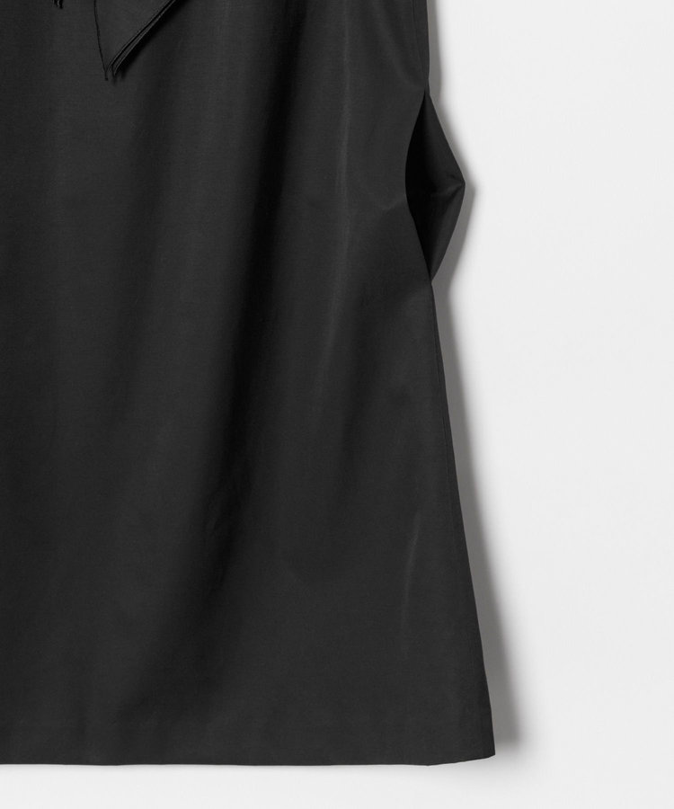 LOULOU WILLOUGHBY 【LOULOU WILLOUGHBY】アシメフリルワンピース ブラック (95)