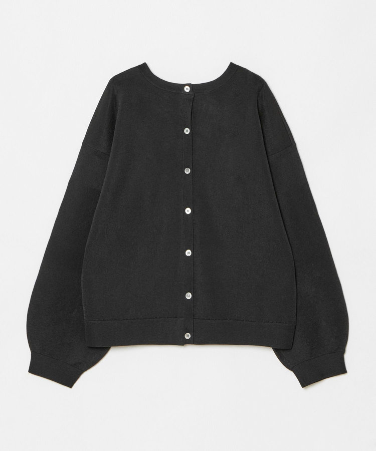 allureville スポンディッシュシアー2WAYプルオーバー ブラック (95)