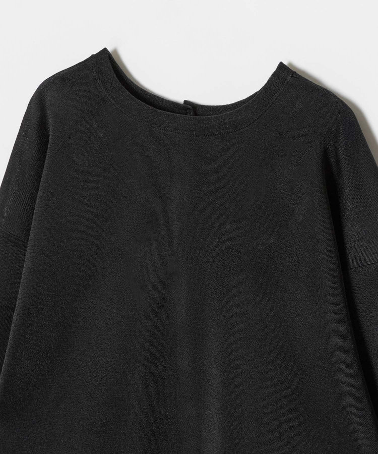 allureville スポンディッシュシアー2WAYプルオーバー ブラック (95)