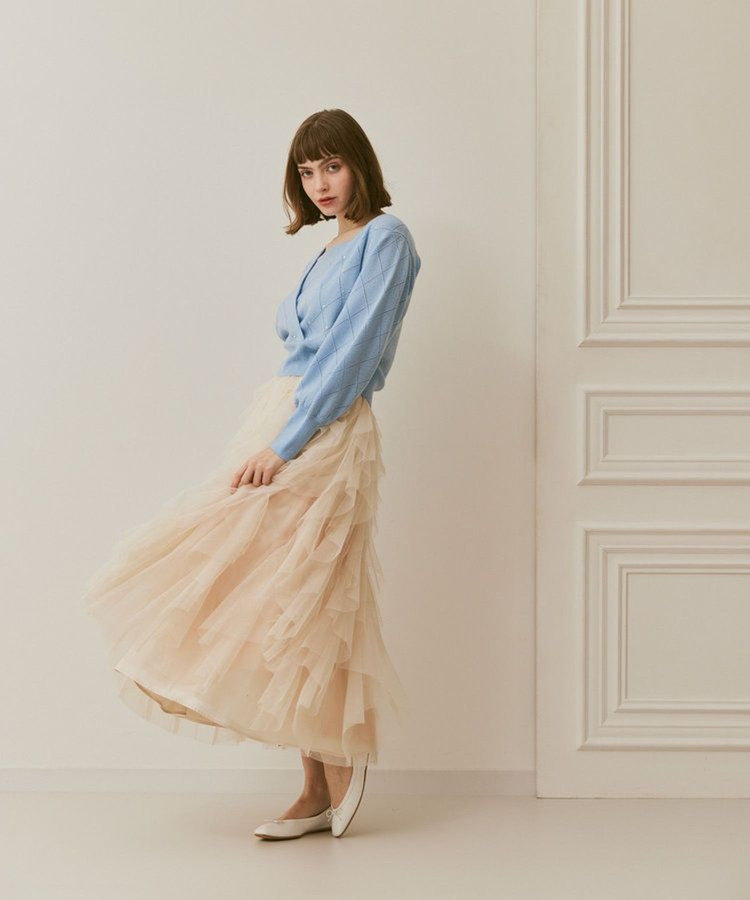 LOULOU WILLOUGHBY 【LOULOU WILLOUGHBY】◇チュチュスカート アイボリー (04)