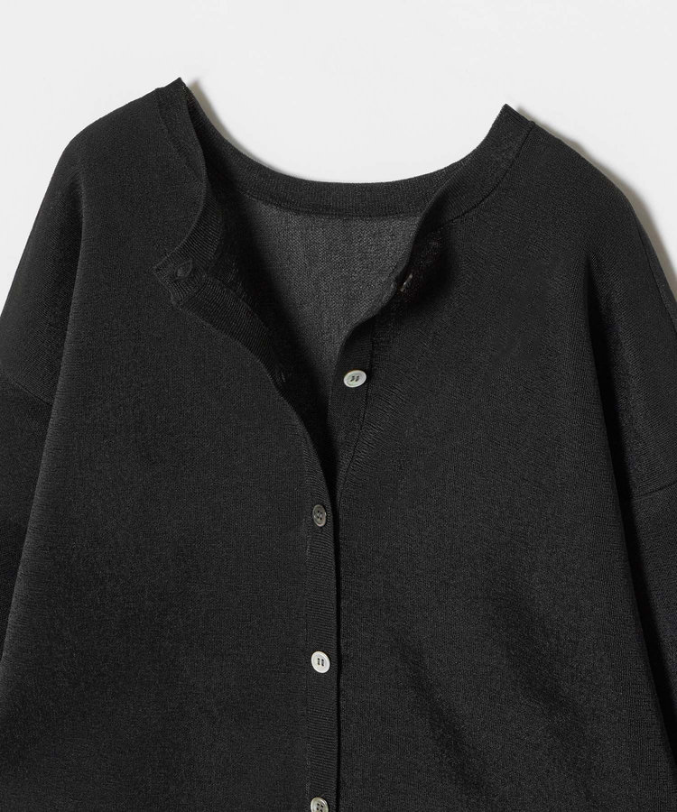 allureville スポンディッシュシアー2WAYプルオーバー ブラック (95)