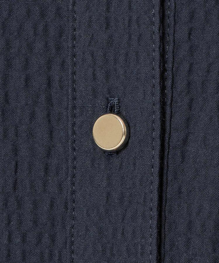 LOULOU WILLOUGHBY ◇【LOULOU WILLOUGHBY】リップルタックワンピース ネイビー (65)