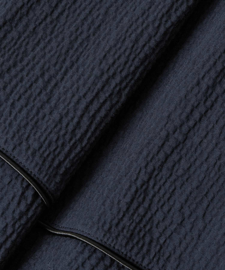 LOULOU WILLOUGHBY ◇【LOULOU WILLOUGHBY】リップルタックワンピース ネイビー (65)