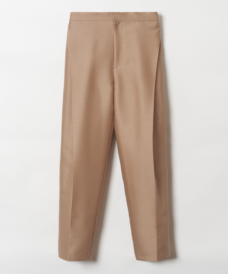 LOULOU WILLOUGHBY 【LOULOU WILLOUGHBY】シルクウールタックパンツ ベージュ (11)
