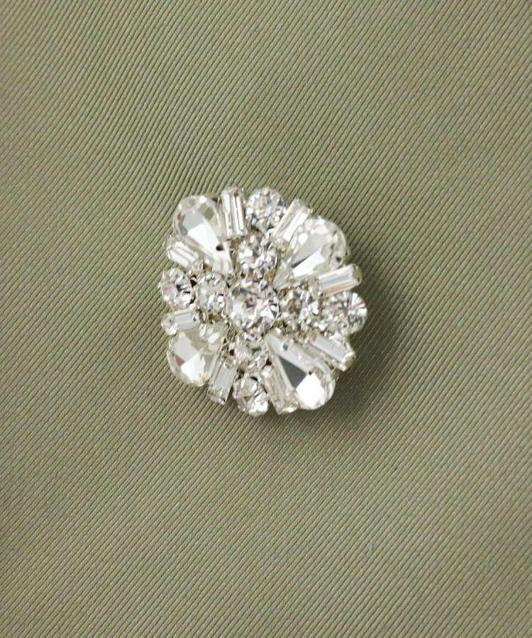 LOULOU WILLOUGHBY 【LOULOU WILLOUGHBY】シャンブレーギャバミドルコート カーキ (76)