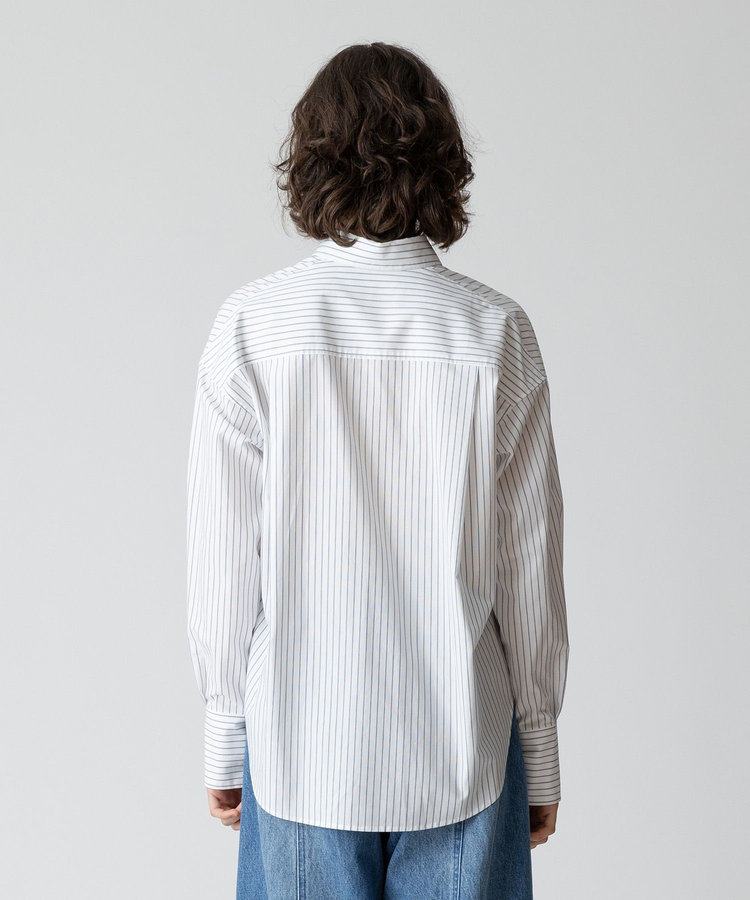 allureville コットンデザインスリーブブラウス ホワイト系 (08)