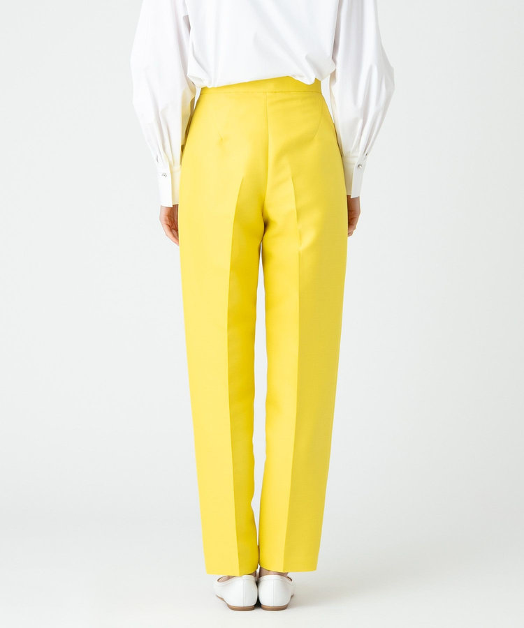 LOULOU WILLOUGHBY 【LOULOU WILLOUGHBY】シルクウールタックパンツ イエロー (21)