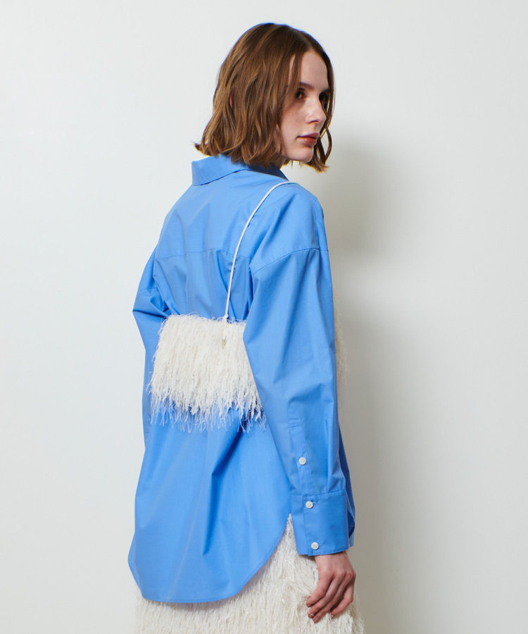 allureville フェザービスチェ アイボリー (04)