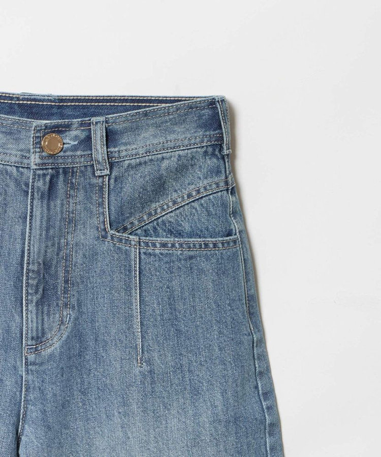 LOULOU WILLOUGHBY 【LOULOU WILLOUGHBY】◇デニムバギーパンツ ブルー (61)