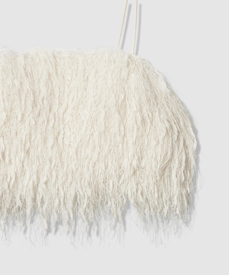 allureville フェザービスチェ アイボリー (04)