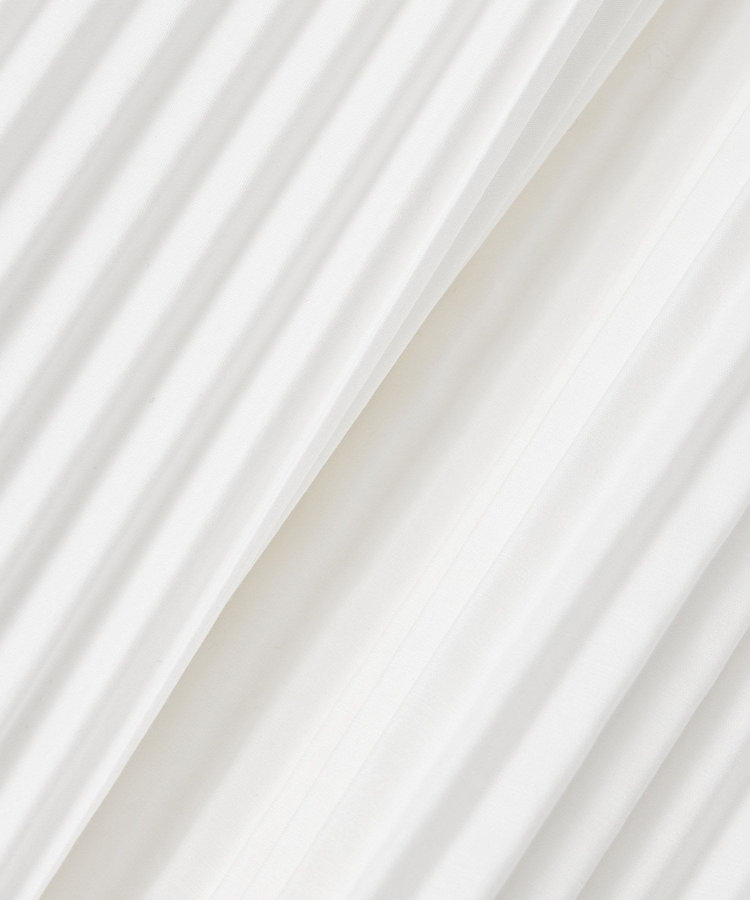 LOULOU WILLOUGHBY 【LOULOU WILLOUGHBY】ランダムアコーディオンプリーツスカート ホワイト (01)