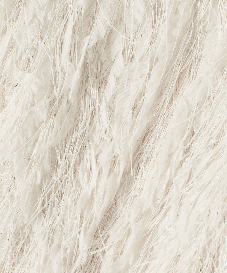 allureville フェザービスチェ アイボリー (04)