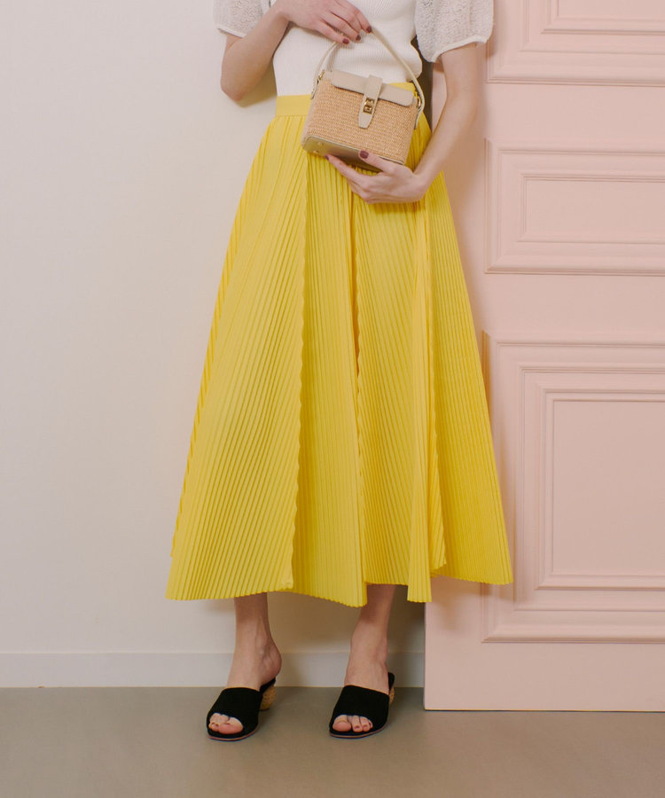 LOULOU WILLOUGHBY】ランダムアコーディオンプリーツスカート LOULOU WILLOUGHBY】ランダムアコーディオンプリーツスカート