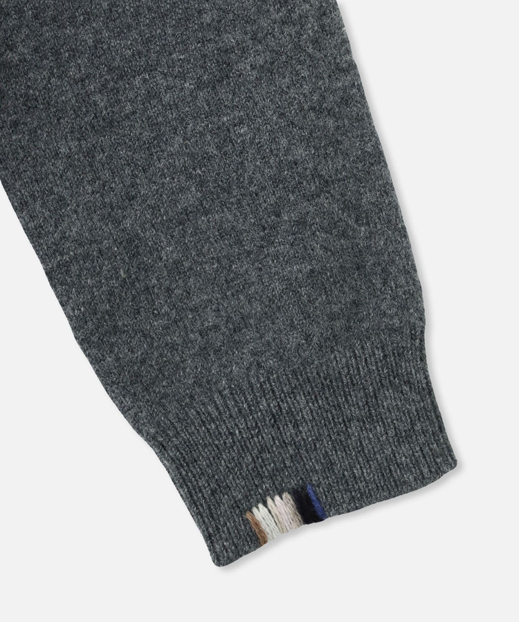 buying 【extreme cashmere(エクストリームカシミヤ)】 KID CREWNECK チャコールグレー (94)