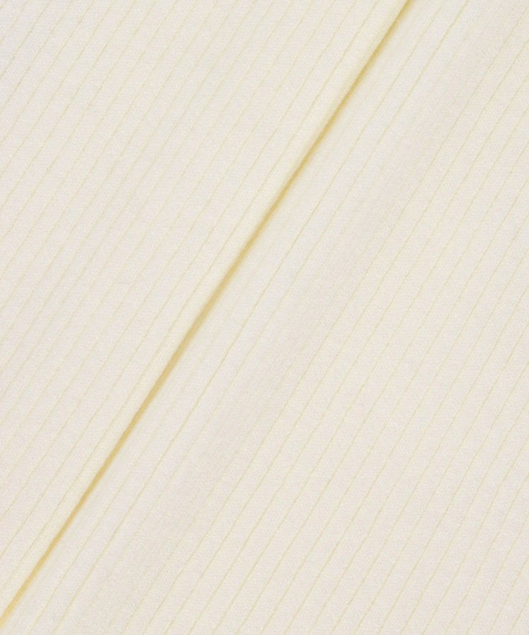 allureville 袖釦Vネックプルオーバー オフホワイト (02)