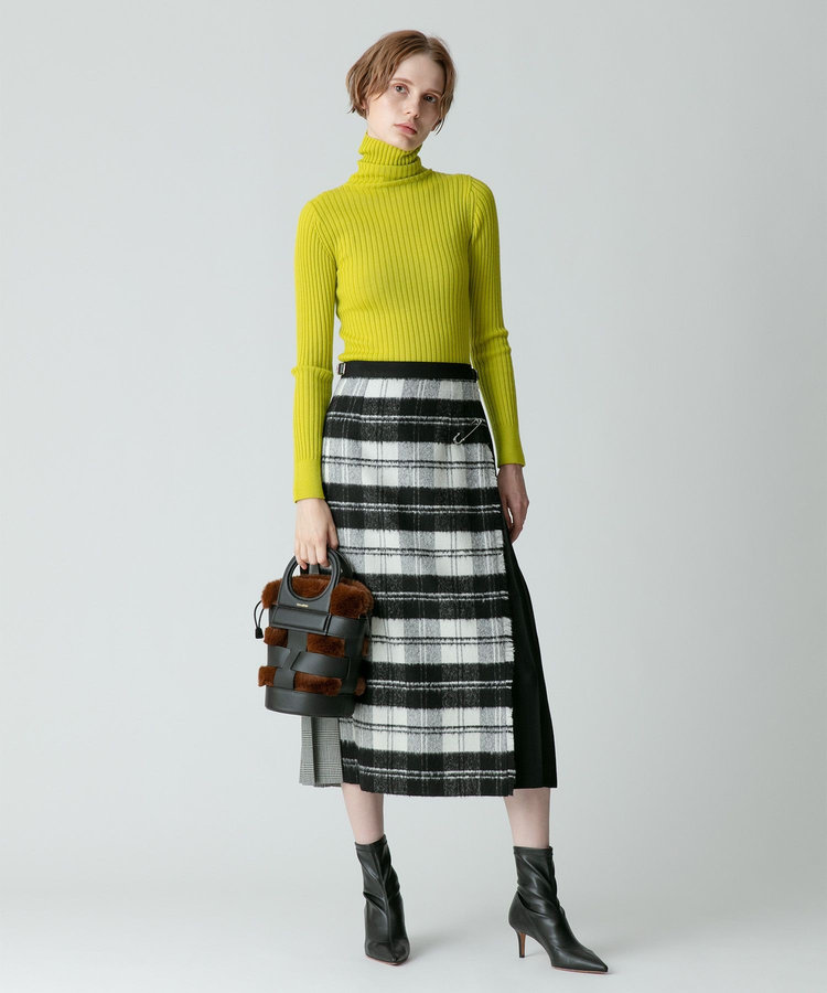 buying 【O'NEIL of DUBLIN(オニールオブダブリン)】CLASSIC PATCHWORK LONG KILT ホワイト系 (08)