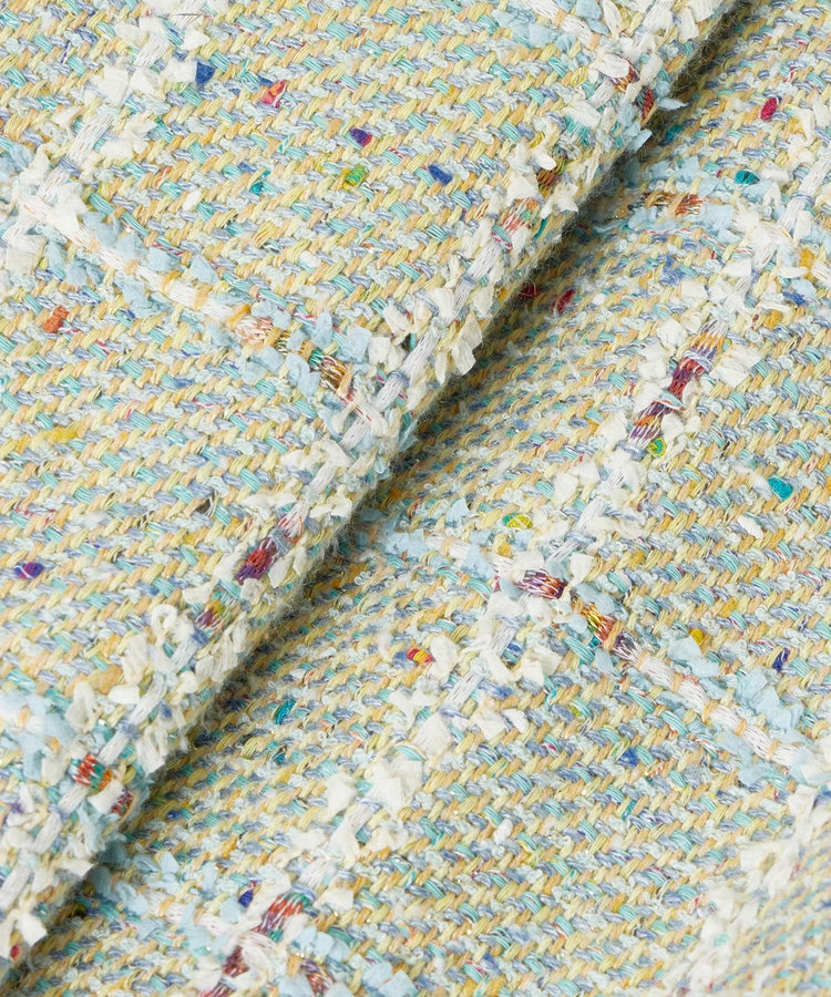 LOULOU WILLOUGHBY 【LOULOU WILLOUGHBY】LINTONツイードハーフパンツ ブルー系 (68)