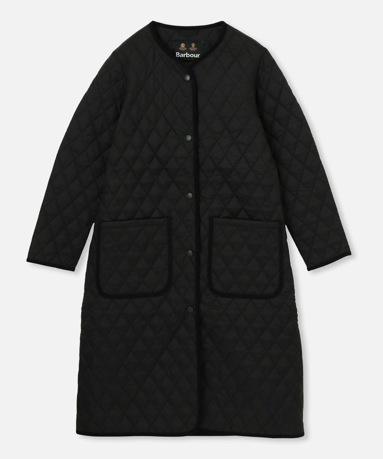 buying 【BARBOUR(バブアー)】ROUND COLLAR QUILT ブラック (95)