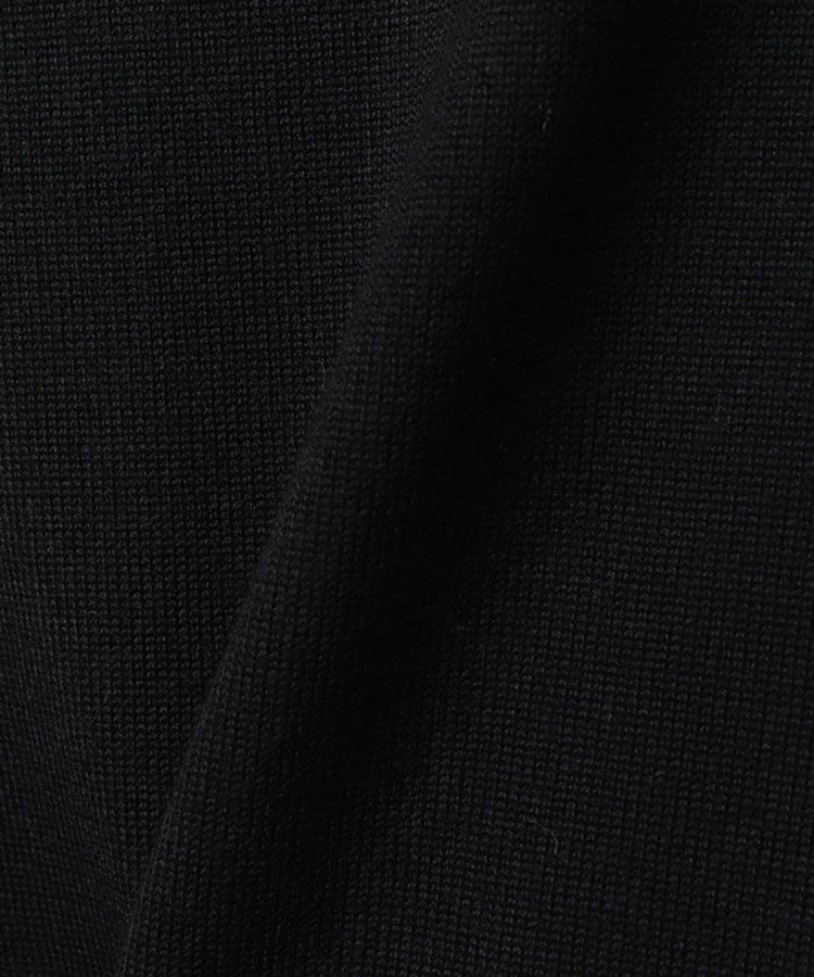 LOULOU WILLOUGHBY 【LOULOU WILLOUGHBY】コンパクトタートル長袖プルオーバー ブラック (95)