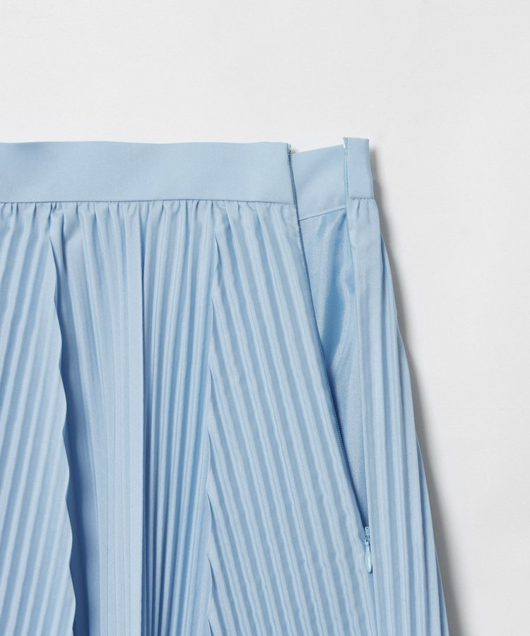 LOULOU WILLOUGHBY 【LOULOU WILLOUGHBY】ランダムアコーディオンプリーツスカート サックス (63)