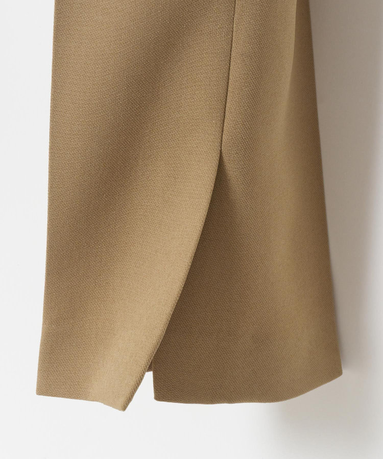 allureville サイドスリットテーパードパンツ ベージュ (11)