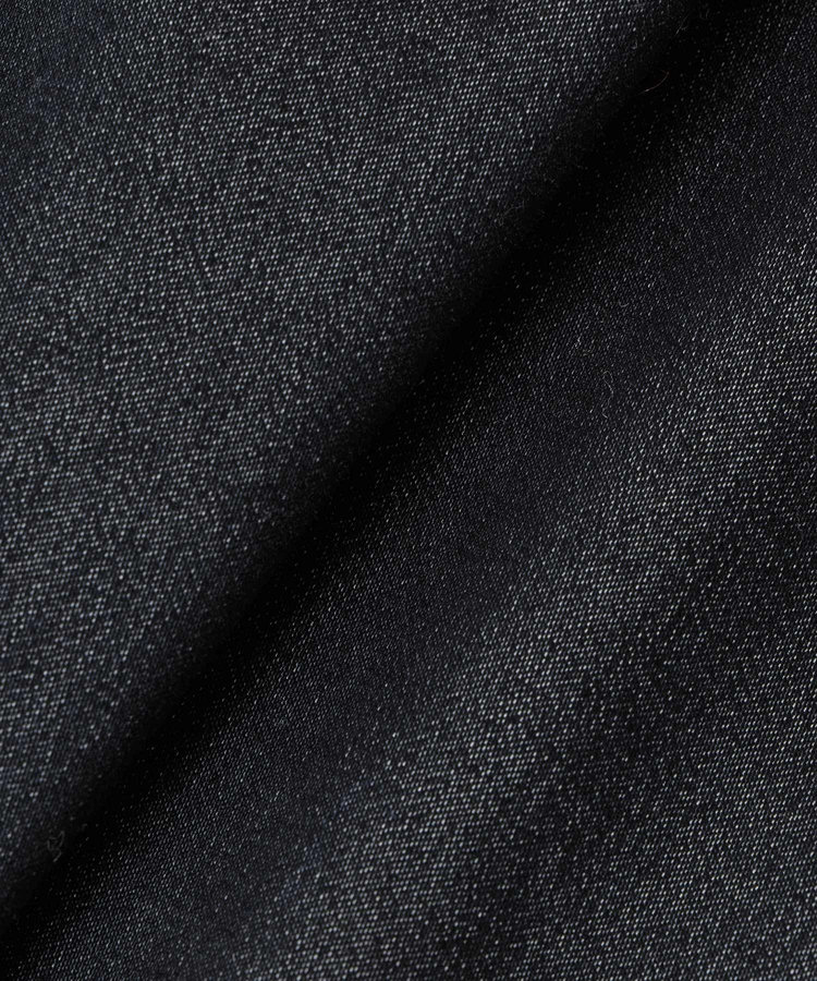 LOULOU WILLOUGHBY 【LOULOU WILLOUGHBY】シャンブレー半袖ジャケット ネイビー (65)