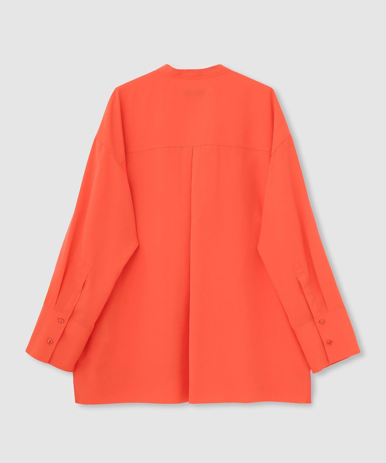 allureville ダンガリーバンドカラーシャツ オレンジ (31)