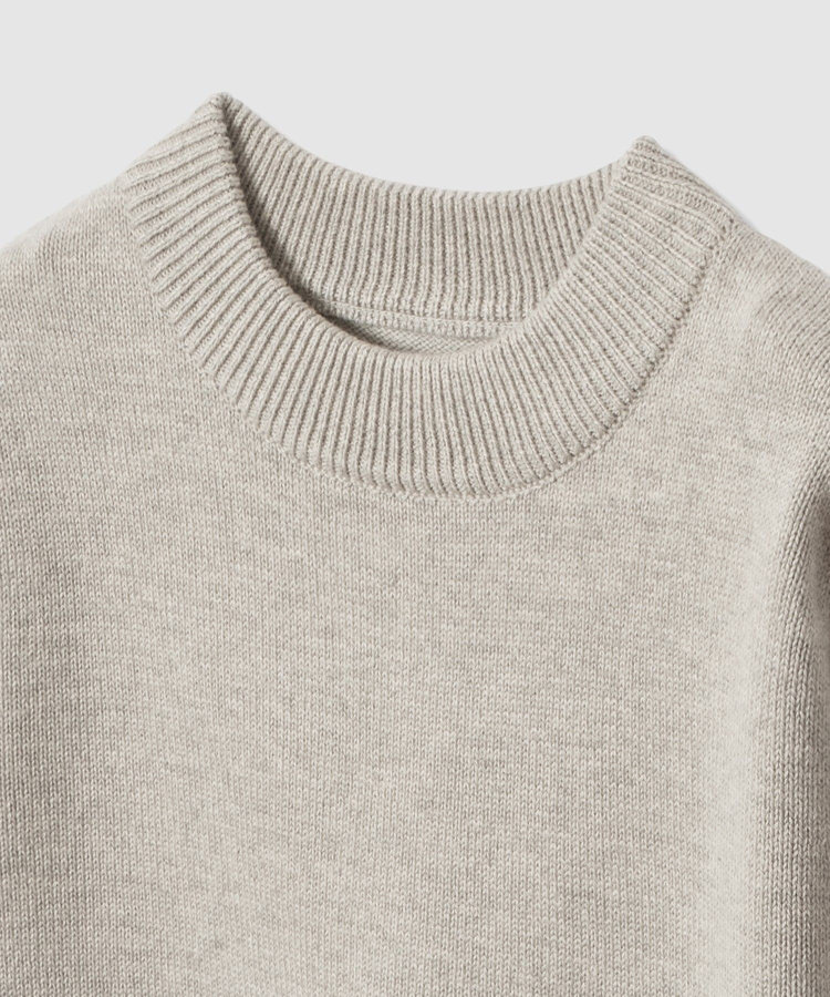 LOULOU WILLOUGHBY 【LOULOU WILLOUGHBY】パールフリンジフェザープルオーバー ライトグレー (91)