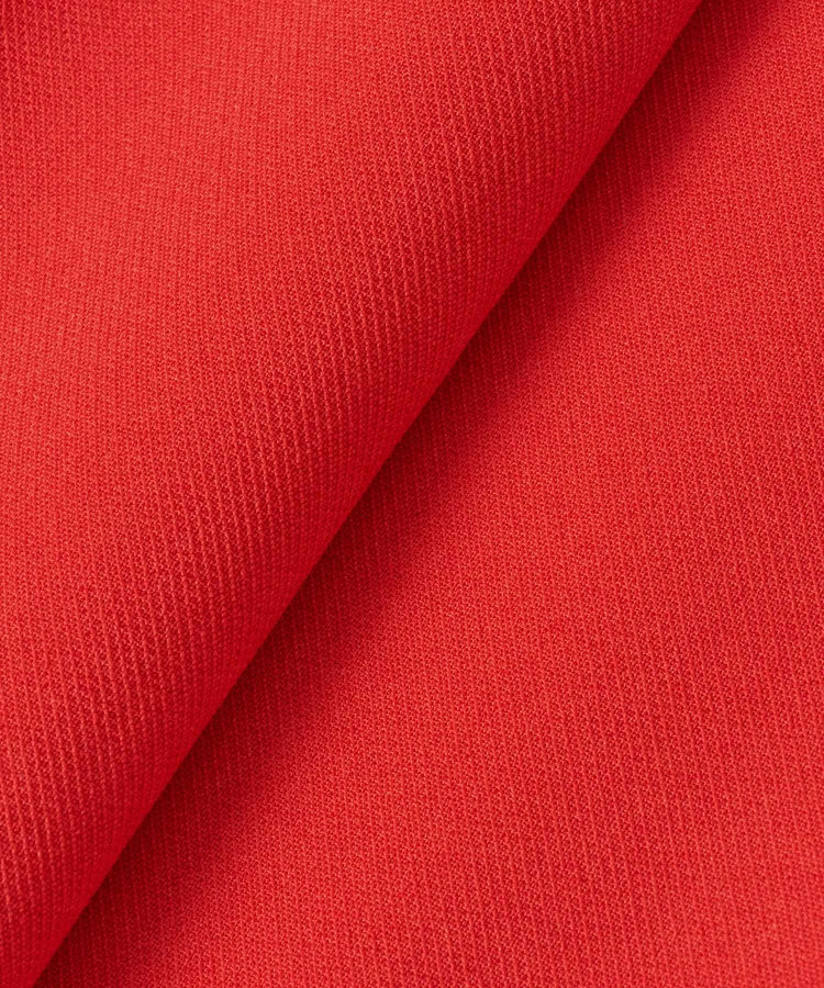 allureville サイドスリットテーパードパンツ レッド (43)